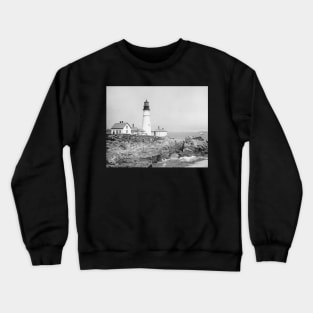 Portland Head Light, 1902. Vintage Photo Crewneck Sweatshirt